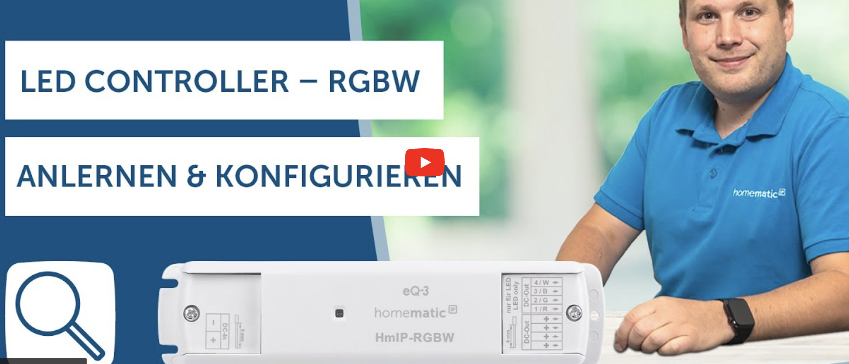 Homematic IP LED Controller – RGBW, HmIP-RGBW