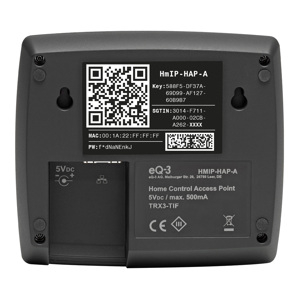 Homematic IP Access Point HmIP-HAP-A, anthrazit