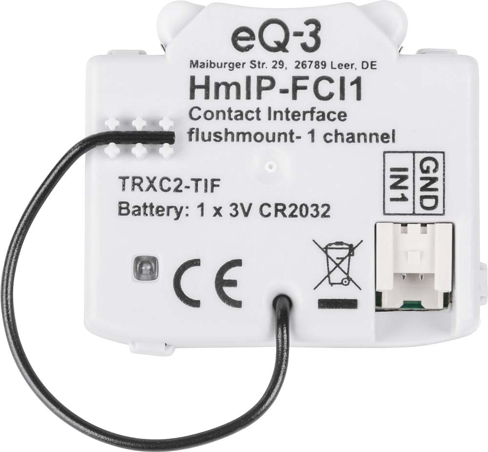 619543-3_HmIP-Kontakt-Schnittstelle-UP-1fach-V2_153489A0 jpg - Produktbild Vorderseite