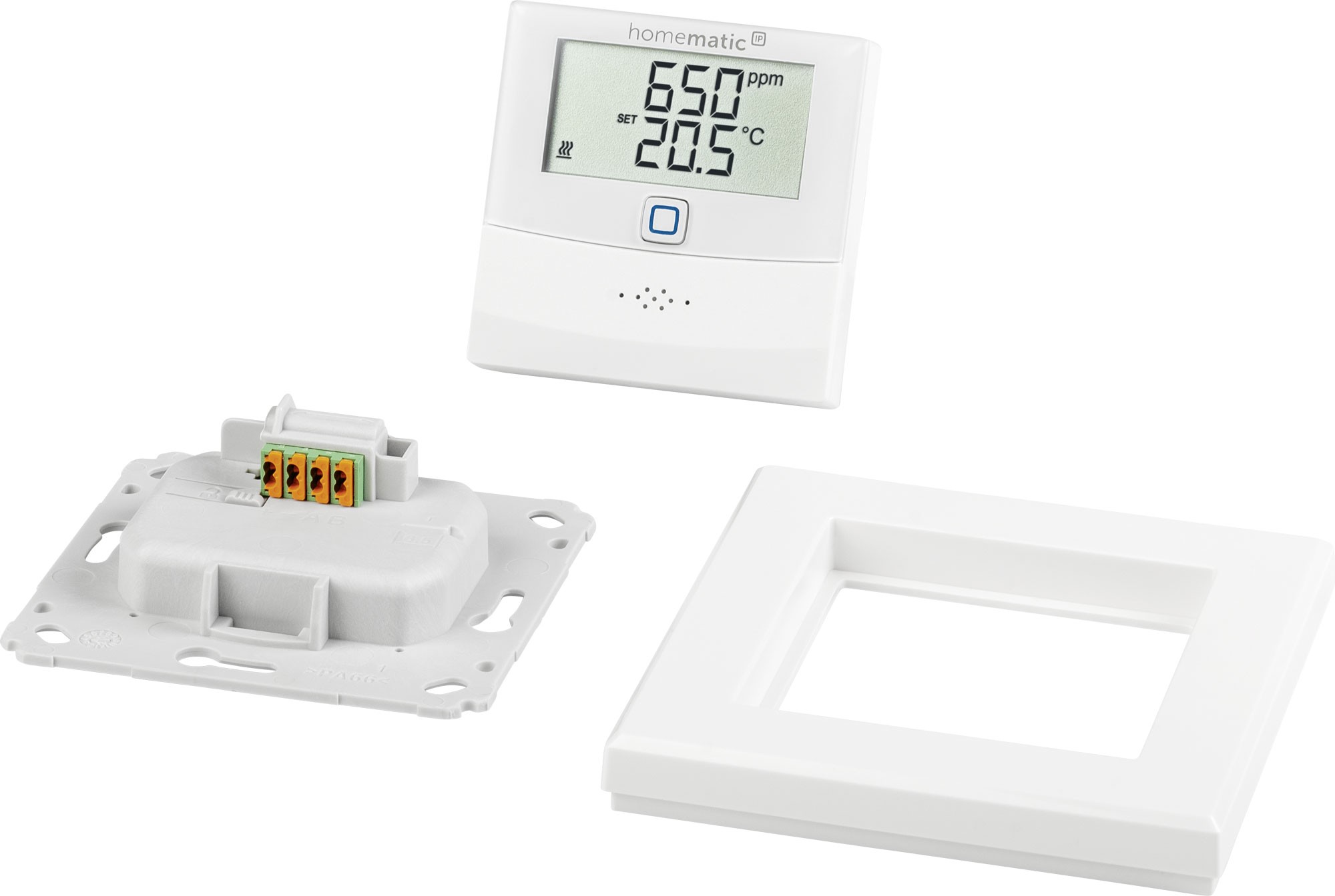 619543-6_HmIPW-CO2-Sensor_Display-drei-Teile_158330A0 jpg - Produktbild Detailansicht