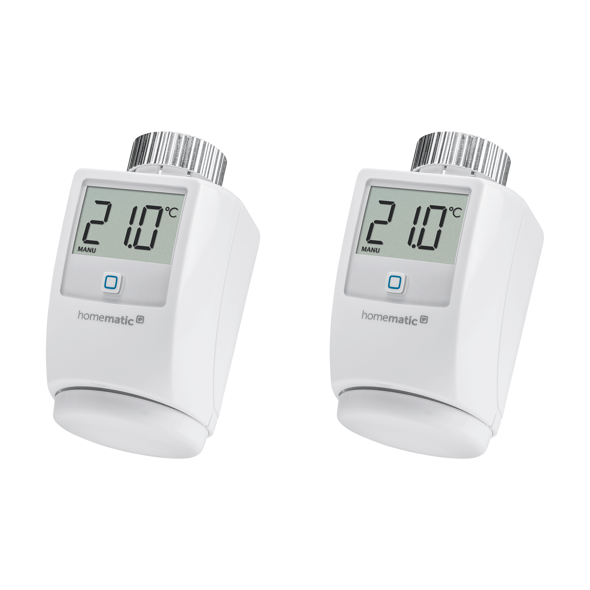 Homematic IP 2er-Set Heizkörperthermostat HMIP-eTRV-2