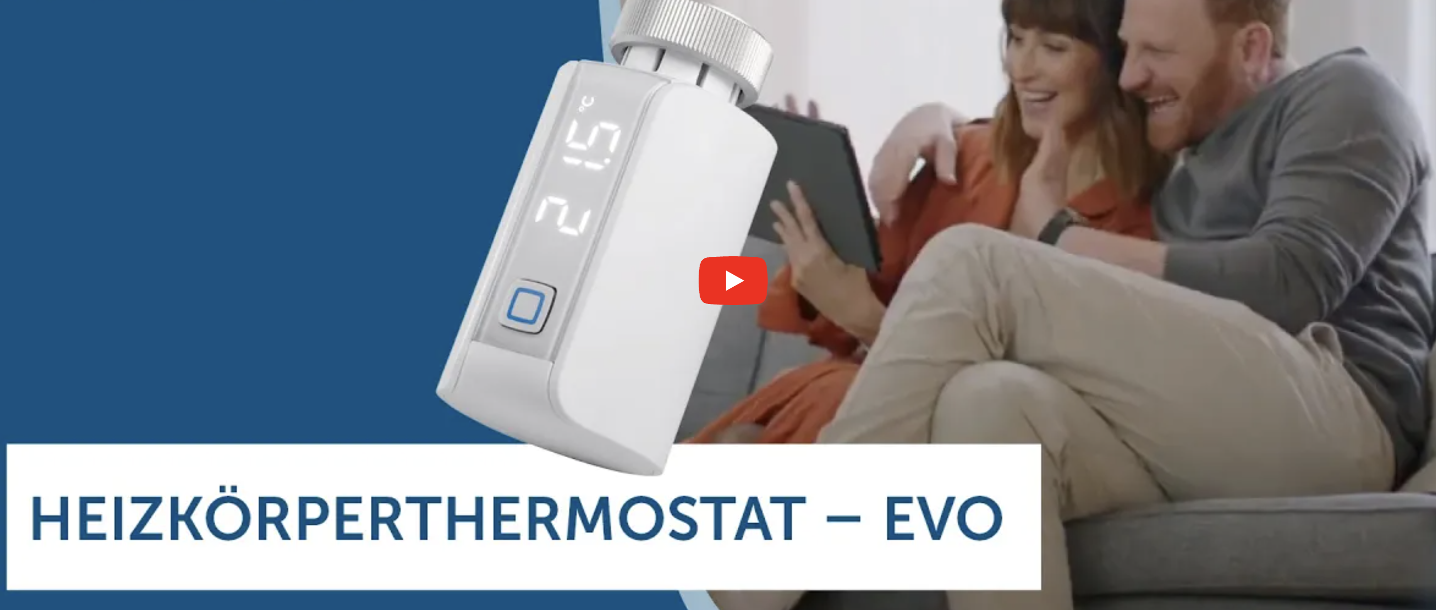 Homematic IP Heizkörperthermostat Evo, HmIP-eTRV-E-S, silber