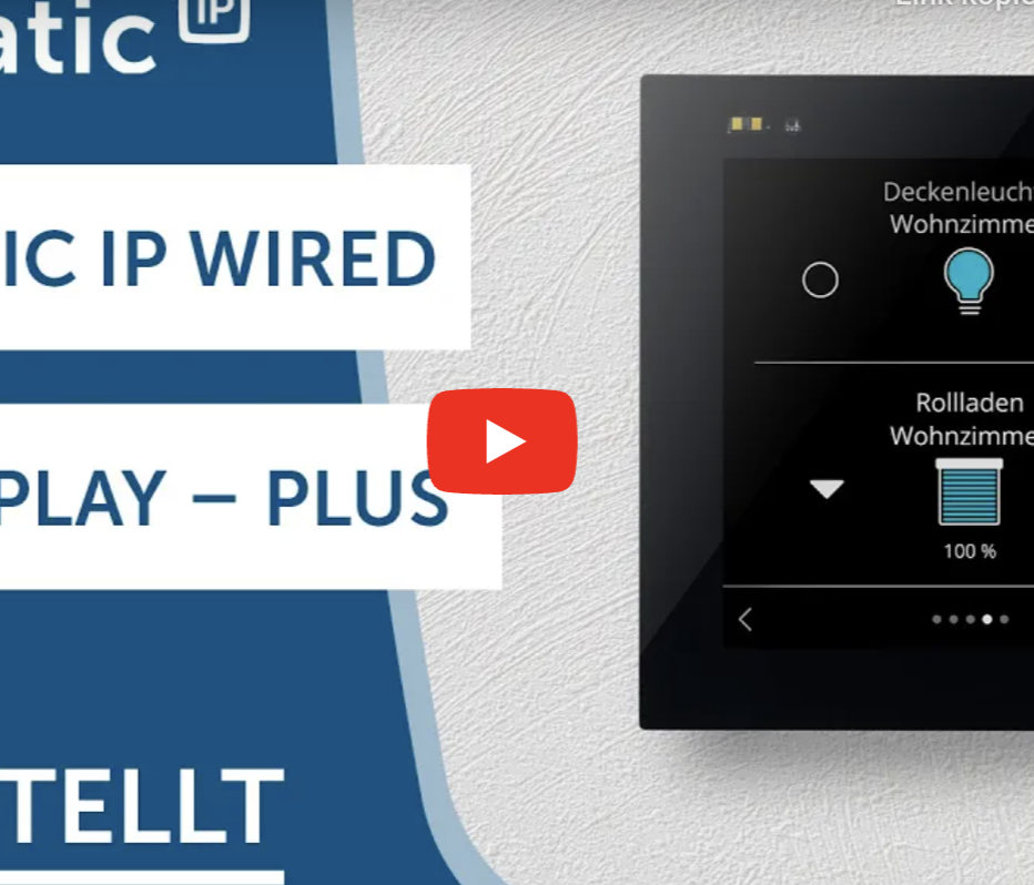 Homematic IP Wired Glasdisplay - plus HmIPW-WGD-PL