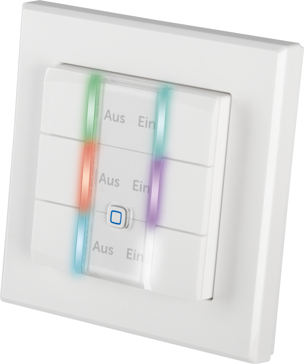 Homematic IP Wired Starter Set Licht - 1x HmIP-HAP, 1x HmIPW-DRAP, 1x Netzteil, 4x HmIPW-WRC6, 2x HmIPW-DRS8